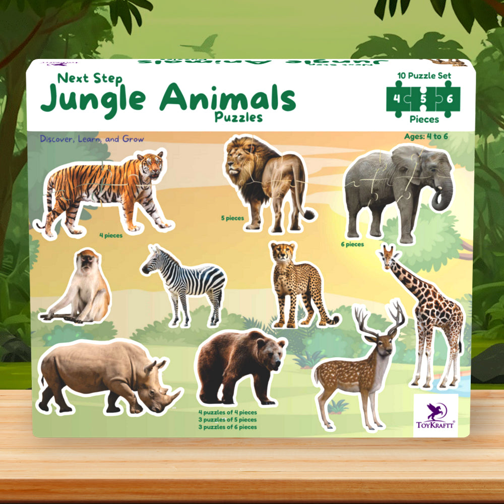 Next Step Jungle Animals Puzzles view 1